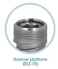I2 Narrow Platform (3.75) - 6