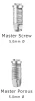 Master Screw/Porous WD (5.0) - 3