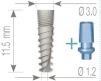 Nova Titanium Implant (NTI) 2.1 - 1