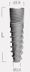 Unique Titanium Implant (UTI) 2.43 - 4