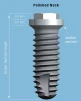 Cylindrical Implus Polished Neck External Hex (4.1) - 4