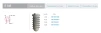 TiXos Cylindrical External Hex (5.0) - 2
