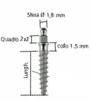 Mini Implanto Moncone Sferico MFS - 1