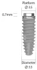 EB-II active Narrow (Branemark) - 1