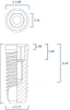 Cylindrical Short Neck - 2