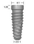 Full OSSEOTITE Tapered Certain (4.1)