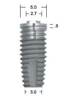OSSEOTITE Parallel Walled (5.0)