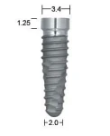 OSSEOTITE Tapered Certain (3.4)