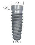 OSSEOTITE Tapered Certain (4.1)