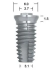OSSEOTITE XP 5/6 (6.0)