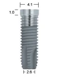OSSEOTITE Certain Parallel Walled (4.1)