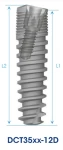 Deep Conical Co-Axis Tapered 3.5mm DCT35-12D