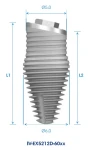 External Hex INVERTA Co-Axis 5.2mm-6.0mm