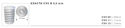 Exacta CV5 (6.5)