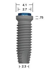 Full OSSEOTITE Parallel Walled (4.1)