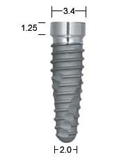 OSSEOTITE Tapered Certain (3.4)