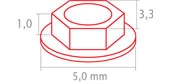 Hexagono Externo HE Classic Cilindrico WP (5.0)