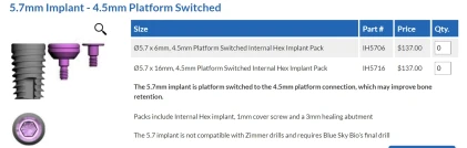 Internal Hex (4.5)