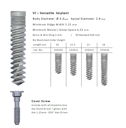 Versatile VI Narrow
