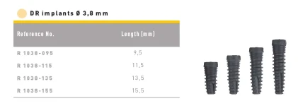 Denti Root (DR) 3.8