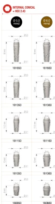 Perfect Modular Titanium Implant (PMI) 2.43