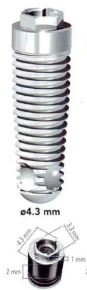 External Hex Conic 4.3