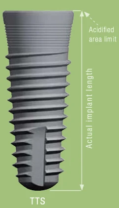 Tapered Implus Internal Hex Narrow Thread TTS (4.0)