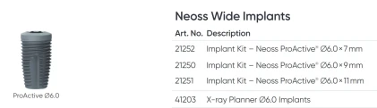 Neoss Wide SP (4.0)