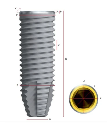 NobelParallel Conical Connection NP 3.75mm