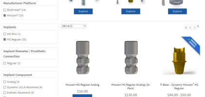 Components: Hiossen Compatible HG Regular