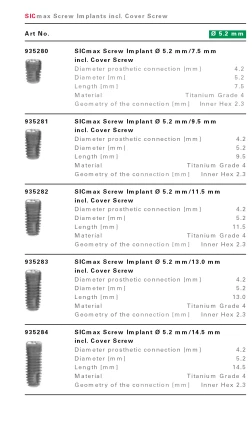 SIC max 5.2 (4.2)