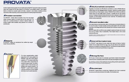 Provata Internal Hex Co-Axis 5.0