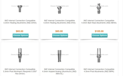 Components: IMZ Compatible Original Internal Non-Engaging 4.0mm