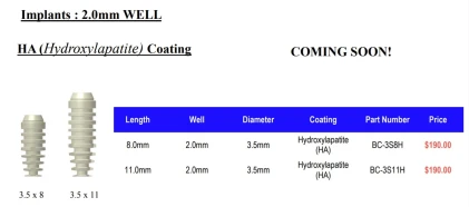 Titan-G well 2.0mm