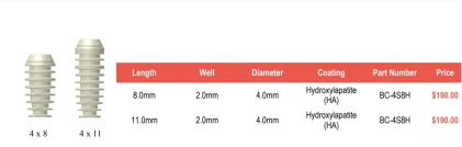 Titan-G well 2.0mm