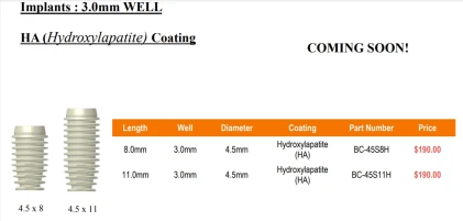 Titan-G well 3.0mm